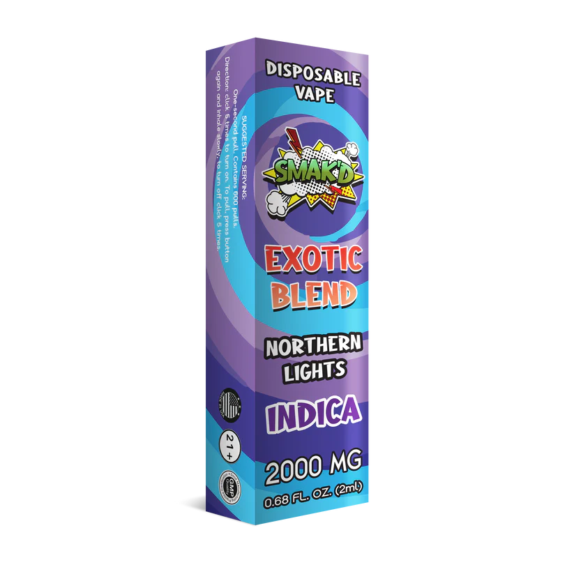 Smak'd Exotic Blend Disposable Vape I 2000 MG
