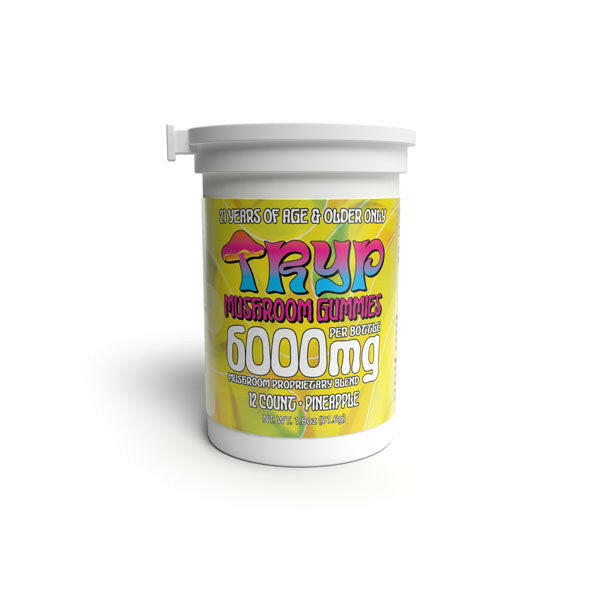 TRYP MUSHROOM GUMMIES - 6000MG (New Packing)