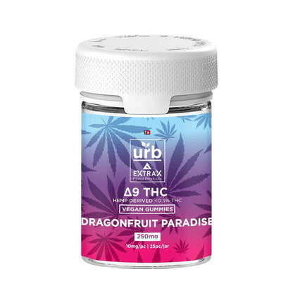 Urb Delta 9 THC Gummies 250MG | 25 count