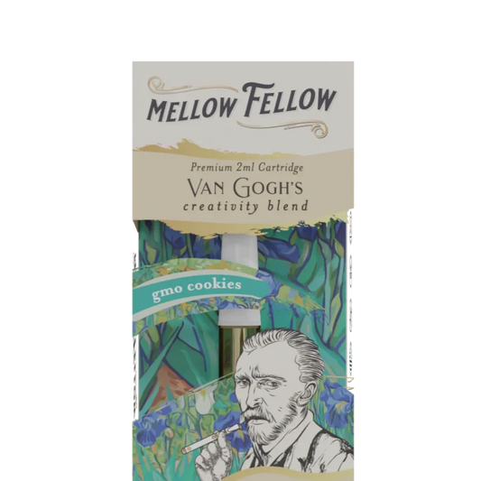 Mellow Fellow Van Gogh's Creativity Blend - 2ml Vape Cartridge - GMO Cookies