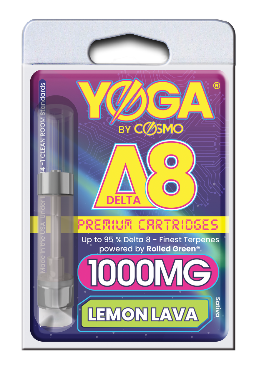 YOGA By Cosmo Delta 8 Premium Vape Cartridge 1-Gram | 1000mg