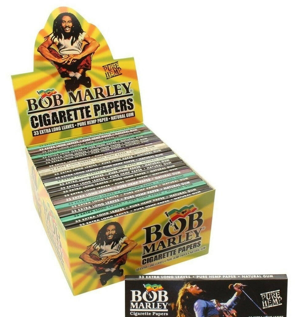 Bob Marley King Size Pure Hemp Rolling Papers