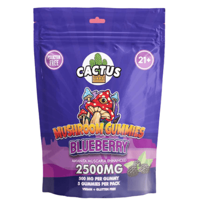 Cactus Amanita Mushroom Gummies | 2500mg