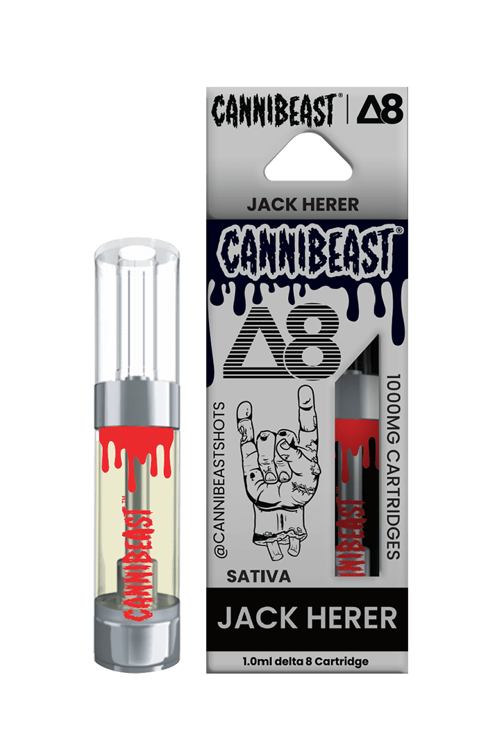 Cannibeast Delta 8 THC Vape Cartridge 1ml I 1000mg