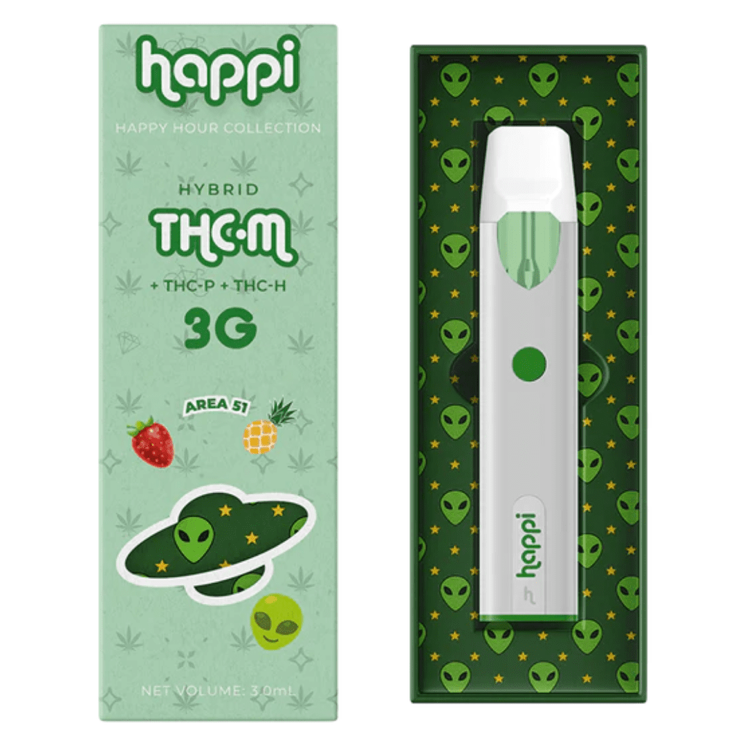 HAPPI THC-M  Disposable Vape Device I 3G