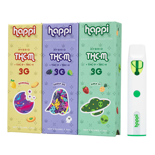 HAPPI THC-M Disposable Vape Device I 3G