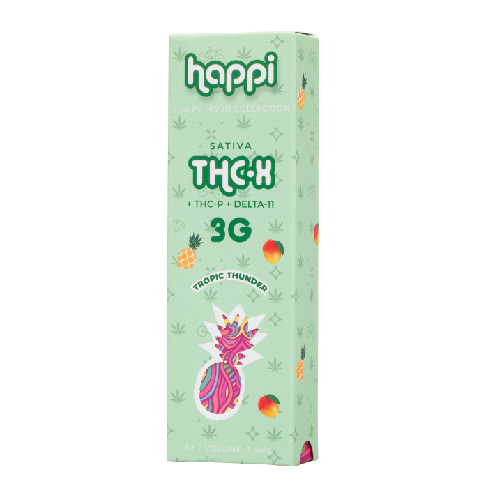 HAPPI THC-X Premium Disposable Vape Device I 3G