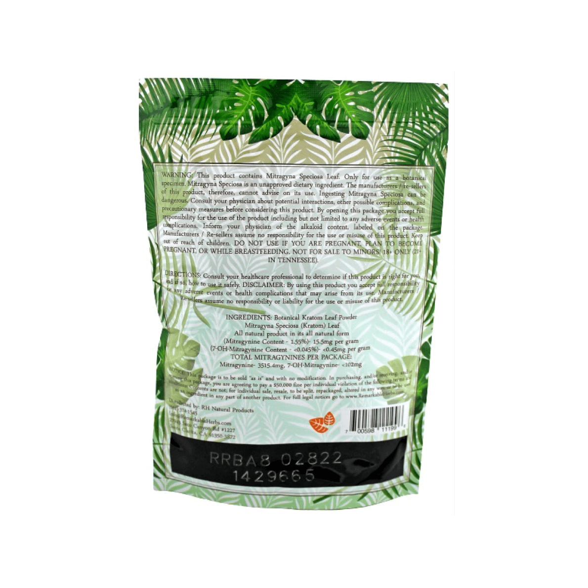 Malaysian Kratom Remarkable Herbs Green Vein
