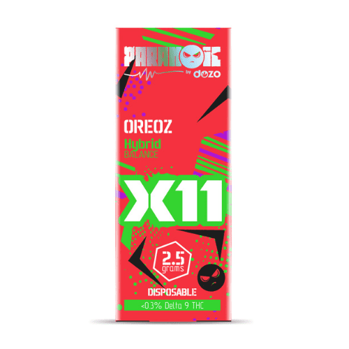 Dozo Paranoic X11 Live Resin Disposable I 2.5G
