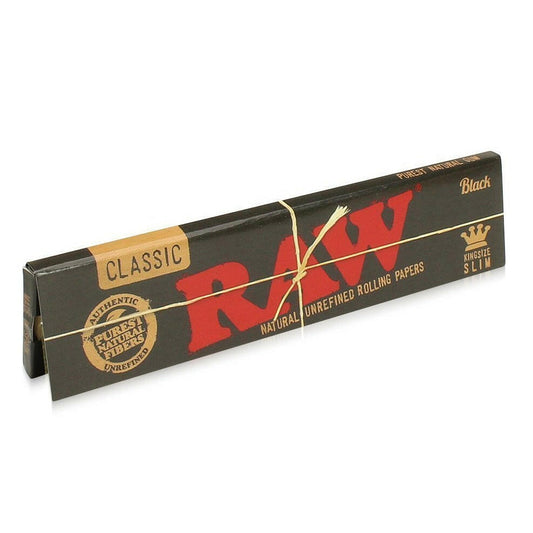 Raw Black Classic King Size Slim Rolling Papers