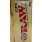 Raw Pre Rolled Rolling Paper Tips w/ Storage Tin (100-Pack)