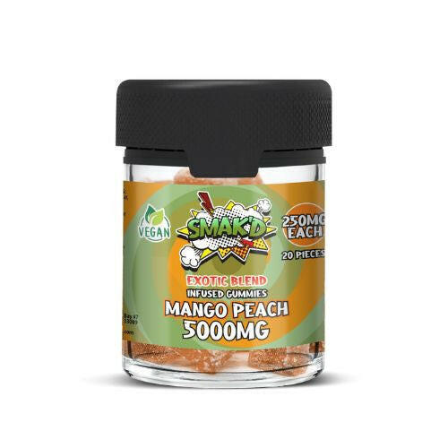 Smak'd Exotic Blend Gummies I 5000mg