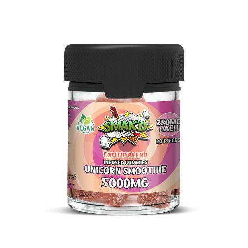 Smak'd Exotic Blend Gummies I 5000mg