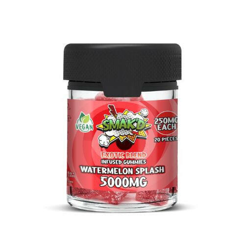 Smak'd Exotic Blend Gummies I 5000mg