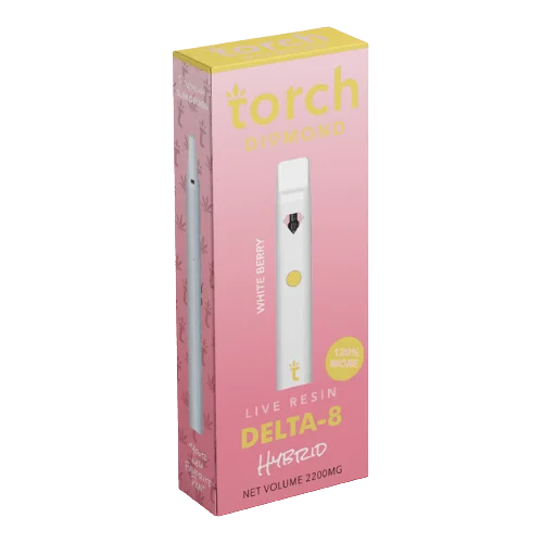 Torch Diamond Delta 8 THC Live Resin 2.2ml Disposable Vape