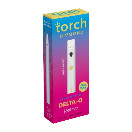 Torch Diamond Delta-O Live Resin 2.2ml Disposable Vape