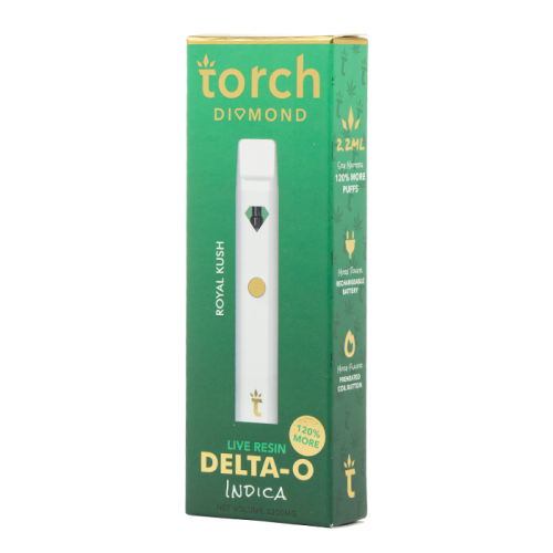 Torch Diamond Delta-O Live Resin 2.2g Disposable Vape