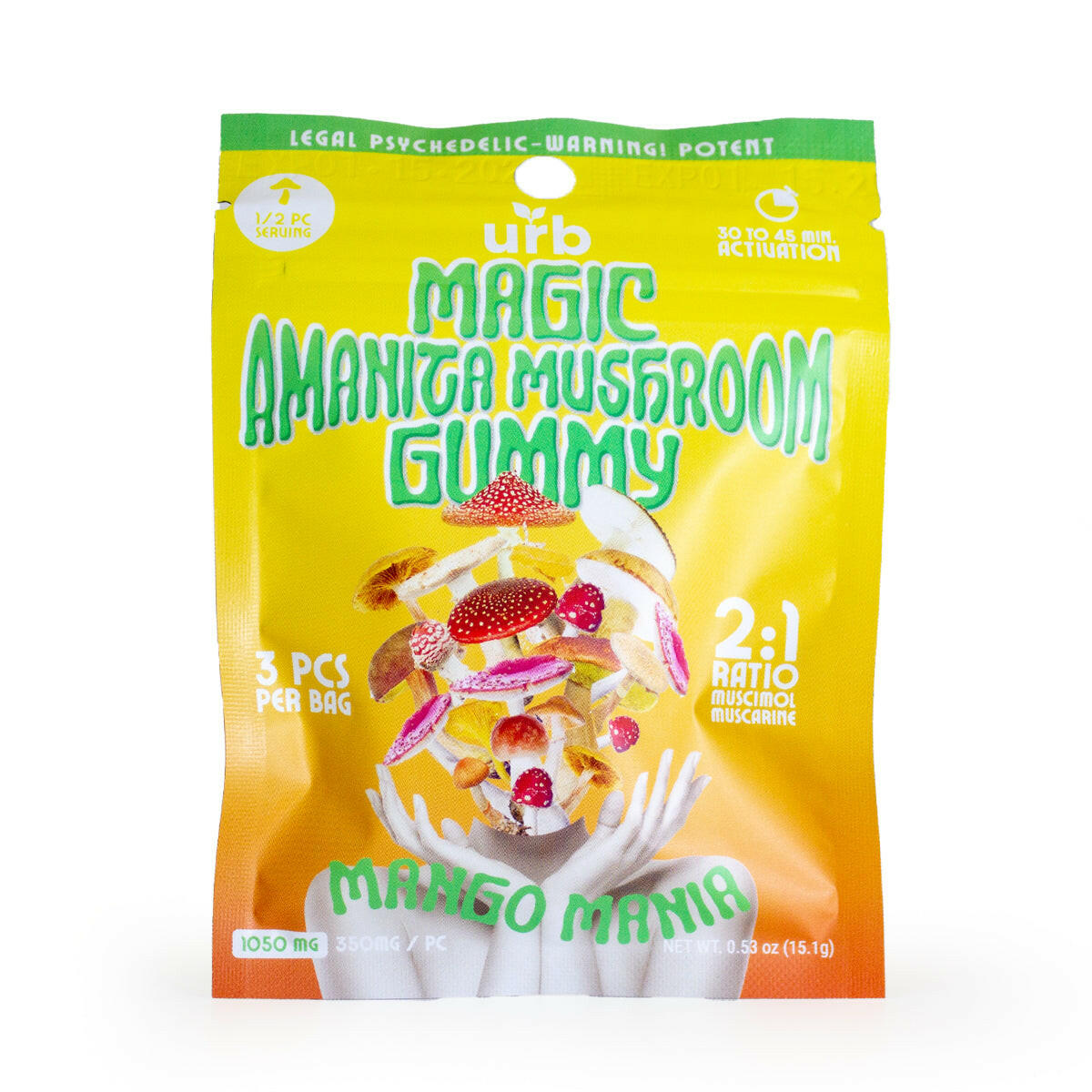 Urb Magic Amanita Mushroom Gummies | 1050mg